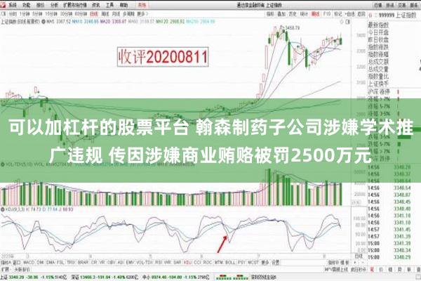 可以加杠杆的股票平台 翰森制药子公司涉嫌学术推广违规 传因涉嫌商业贿赂被罚2500万元