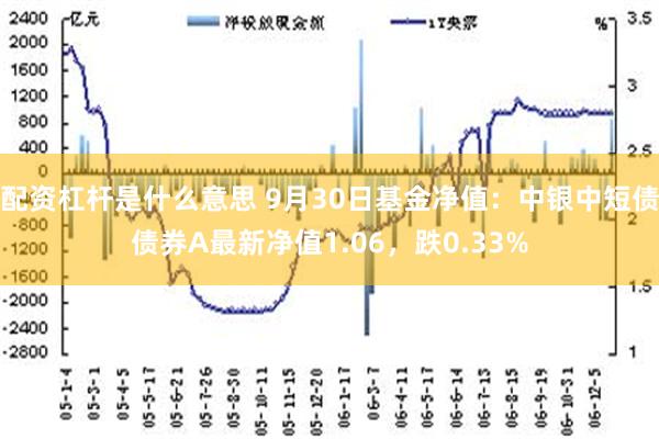 配资杠杆是什么意思 9月30日基金净值：中银中短债债券A最新净值1.06，跌0.33%