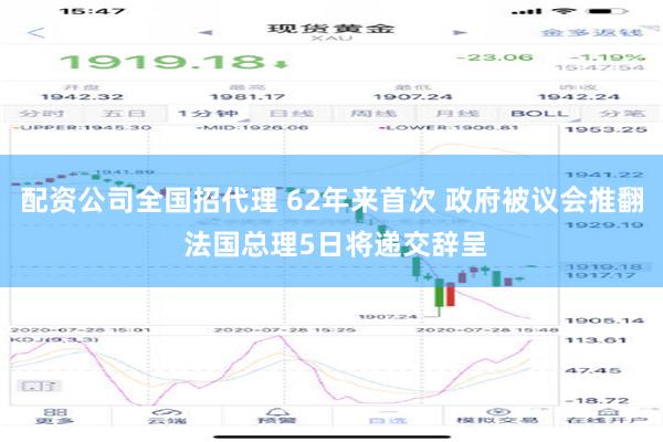 配资公司全国招代理 62年来首次 政府被议会推翻 法国总理5日将递交辞呈