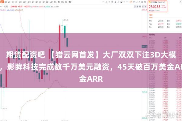 期货配资吧 【猎云网首发】大厂双双下注3D大模型，影眸科技完成数千万美元融资，45天破百万美金ARR