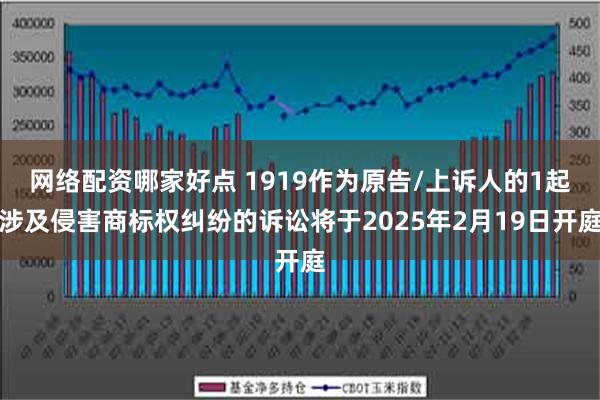 网络配资哪家好点 1919作为原告/上诉人的1起涉及侵害商标权纠纷的诉讼将于2025年2月19日开庭